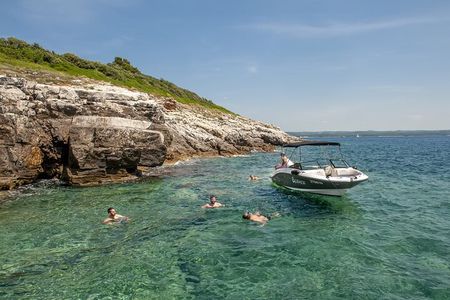 Luxury Private Speedboat Tour to Rovinj Archipelago and Lim Fjord