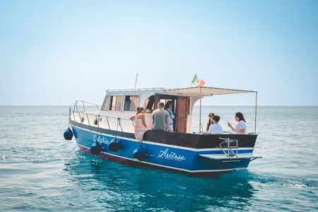 Boat excursion with barbecue on board