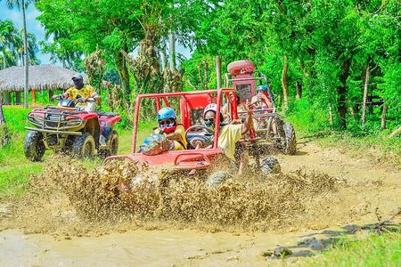 Half-day buggy adventure cenote and Macao beach in Punta Cana