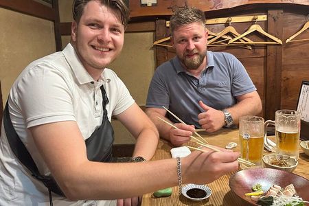 Kurashiki Bar Hopping Night Tour in the Bikan Historical Quarter