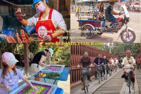 Luang Prabang Street Food Culture, Paper Handicraft Village Tour
