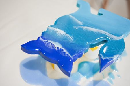 Naha Resin Art Class Inspired by Okinawa Blue Waves