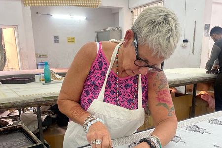 Learn Hand Block Printing Techniques & Print Your Own Fabric