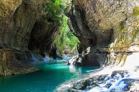 Private Tour to Prometheus Cave, Okatse and Martvili Canyons