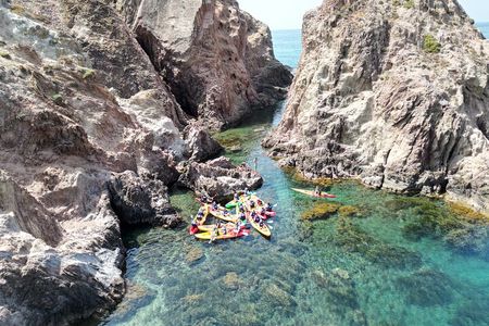 Cabo de Gata: Tour en kayak y snorkel full face + fotos incluidas