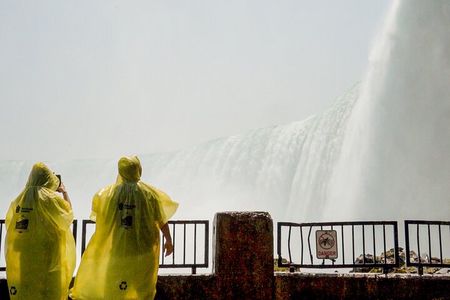Niagara Falls Tour: Boat Cruise, Journey Behind Falls and Skylon