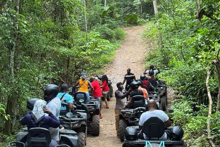 Atv jungle ride in Montego Bay