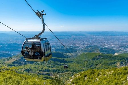 Dajti Cable Car and Tirana city Tour from Durres or Golem