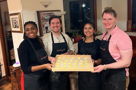 Vegan cooking class in a magical setting