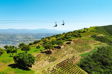 Epic Zipline Tour near Santa Barbara