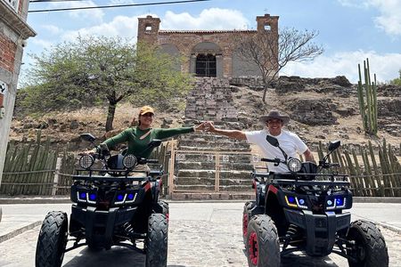 ATV or Quad Bike Tour in the Mountains and Caves of Mitla