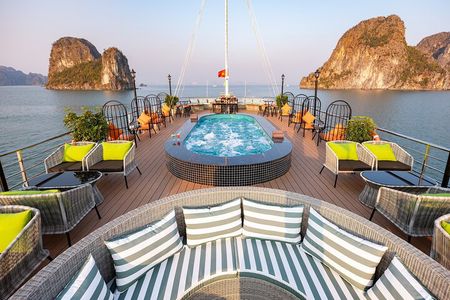 Luxury Halong Bay Day Cruise - Amethyst Luxury from Halong