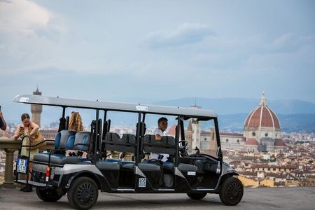 Florence Golf Cart Tour City Center and Piazzale Michelangelo