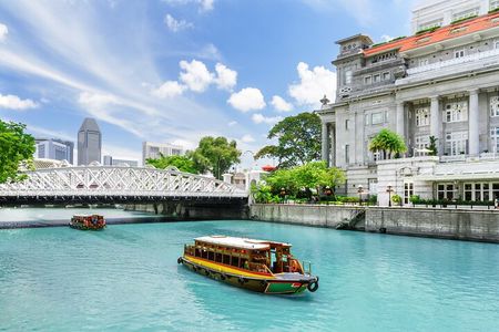 Singapore River Cruise, Night Garden Rhapsody, Spectra Light Tour