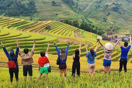 3-Day Sapa Trek, visit Fansipan (cable car) from Hanoi with local