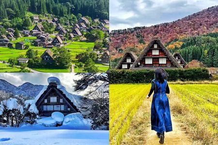 Nagoya to Hida Takayama, Shirakawa-go Gassho Village Day Tour