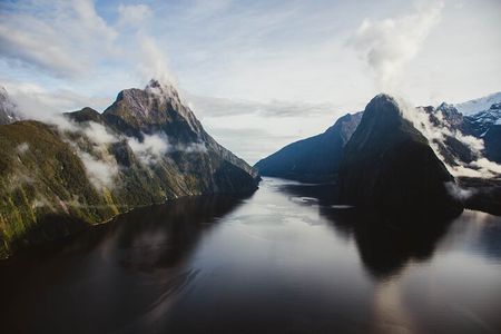 Mitre Peak Helicopter Scenic Flight from Milford Sound