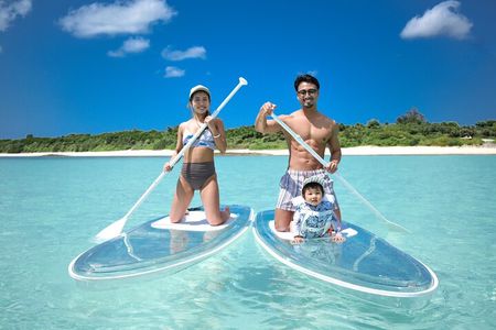 Cheap Miyakojima (Clear SUP & Sea Turtle Snorkel) No extra charge | Full refund guarantee | Free rentals and photos | 1 year old - OK!