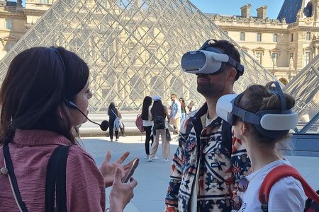 Paris Experience the history of the Louvre with virtual reality 