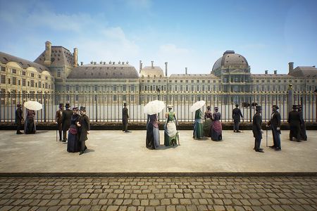 Paris Experience the history of the Louvre with virtual reality 