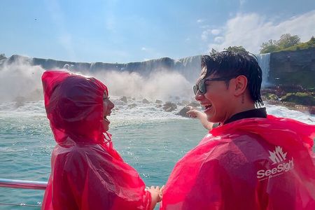 Niagara Falls Canada Tour: Behind Falls, Boat Ride and USA Pickup