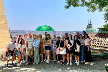 Charles Bridge to Prague Castle Private Walking Tour