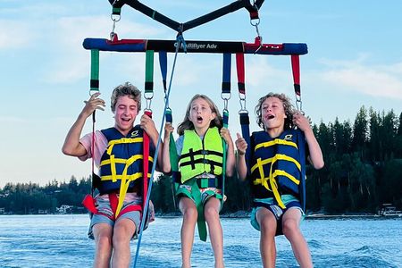 Parasailing Adventure Over Flathead Lake