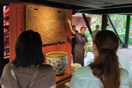 Bangkok: Silk Legacy & Art at Jim Thompson’s Home -with transfers