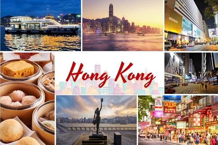 HK: Sunset Victoria Harbour Cruise Dim Sum Tasting Night Tour