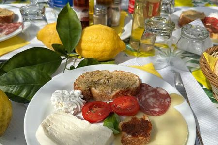 Tasting Limoncello, Oil and Typical Products in Farmhouse