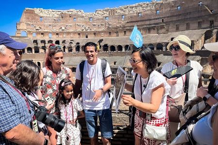Colosseum, Roman Forum, Palatine Hill Tour with Arena Option