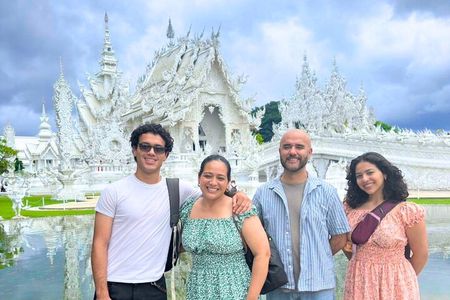 From Chiang Mai: White Temple, Blue Temple, Black House Tour