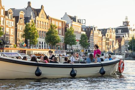 Amsterdam Evening Cruise Incl Drinks and Bites - Small Group Tour