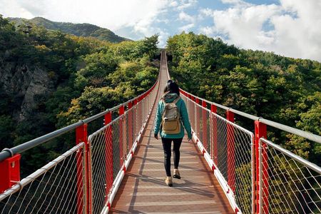 DMZ & K-drama Filming Location & Suspension bridge from Seoul