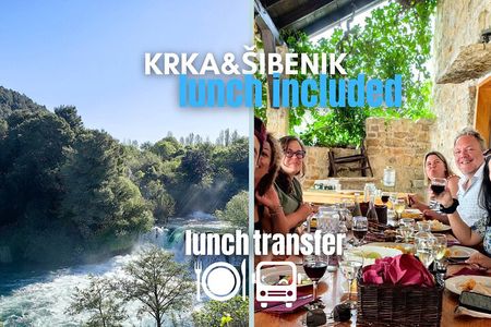 Krka waterfalls from Split - transfer and lunch INCLUDED