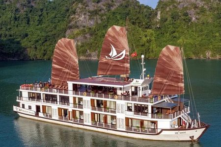Halong Milalux 5 Star Cruise 2d1n,All inclusive,transfer