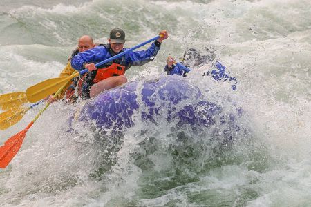 Whitewater Rafting Small Boat Adventure Snake River Jackson Hole 