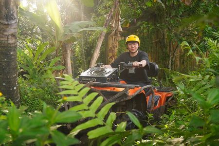 Bali Quad Bike Adventure - Monkey Forest- and Waterfall