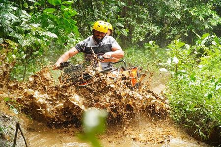 ATV Quad bike Adventure with Ubud Monkey Forest and Bali Swing