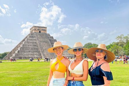 Trip to Chichen Itza with expert guides, Cenote swim & Valladolid