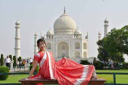 Full Day Tour of Taj Mahal and Agra Fort from Delhi