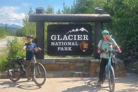 E Bike Tour in Glacier National Park Cammas Road