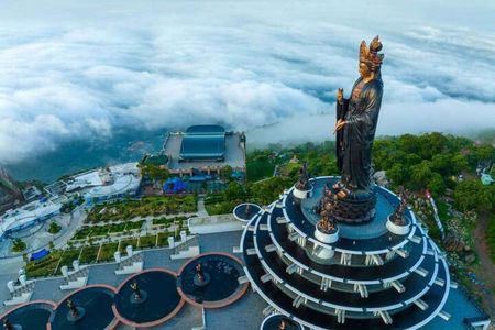 From Ho Chi Minh: Tay Ninh Cao Dai Temple, Black Virgin Mountain