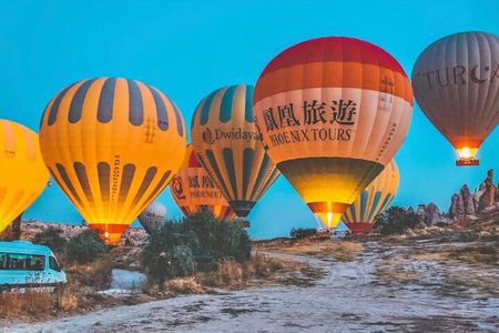 Cappadocia Sunrise Hot Air Balloon Flight with Transfers