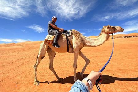 Wadi Bani Khalid and Wahiba Sands Desert with Sunset Watching