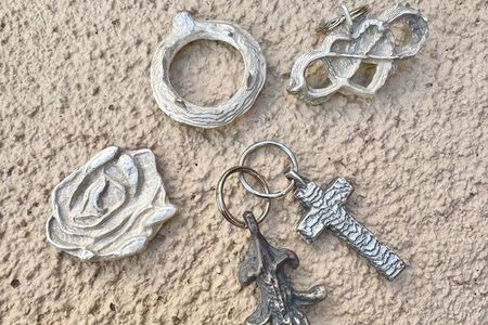 Silver Casting Experience with Cuttlebone