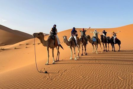 Sahara Magic: 3-Day Marrakesh to Merzouga Camel Trek & Sunset