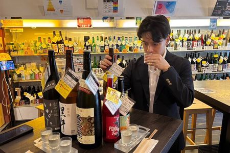 Tokyo Sake Tasting Journey :Omakase, Free Flow, Flash Tour course
