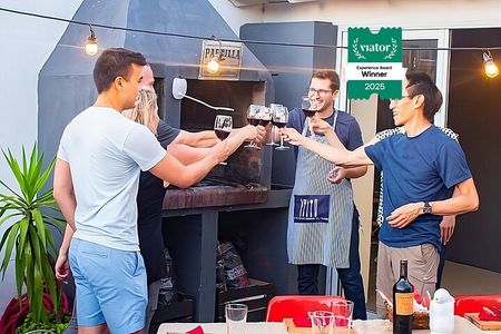 Authentic Rooftop Asado Experience with Argentine Wine Pairing