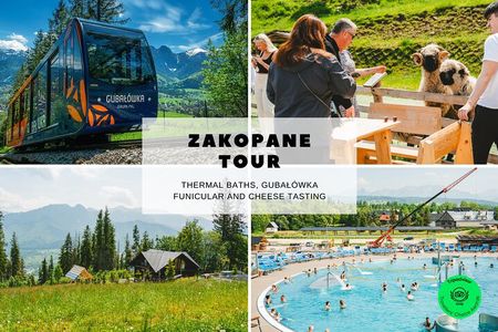 Krakow to Zakopane Tour with Cable Car and Thermal Baths 
